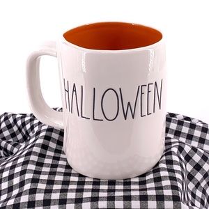 Rae Dunn HAPPY HALLOWEEN Dual Sided Large Mug NWOT